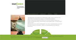 Desktop Screenshot of kirschkonkret.de